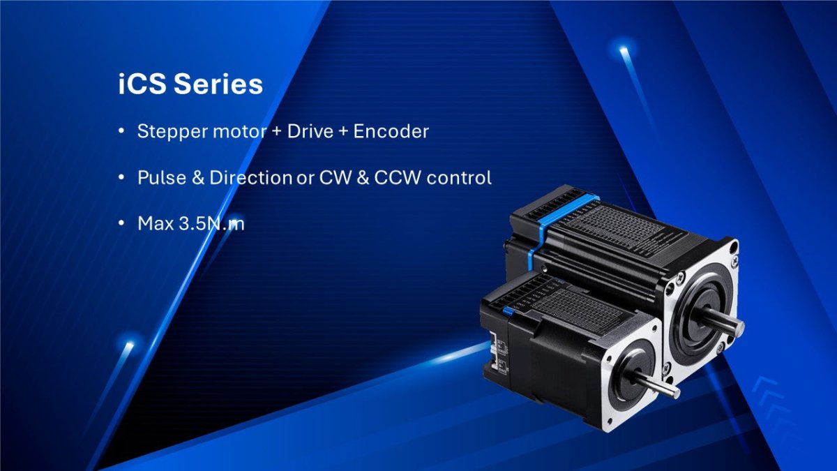 Leadshine Integrated Closed Loop Stepper Motors iCS Series