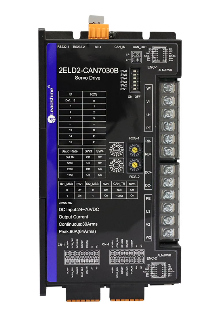 Leadshine 2ELD2 Series-Servo Drive 2ELD2-CAN7030B